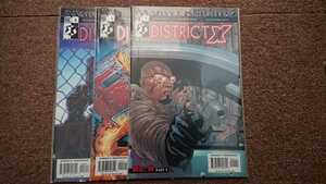 District X/ディストリクト Xメン シリーズセット 3冊 X-Men エックスメン アメコミ 