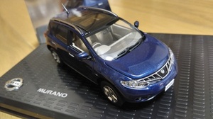 即決　日産　純正　特注　ディーラーモデル　NISSAN　MURANO　Z51　ムラーノ　ダークブルー　1/43　絶版　レア