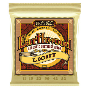 アーニーボール ERNIE BALL 2004 Earthwood Light×3セット 80/20 Bronze 11-52 Gauge アコースティックギター弦