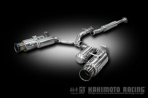 自動車関連業者直送限定 柿本 カキモト マフラー Regu.06 & R レグゼロロクアール SUBARU BRZ ZC6 16/8_M/C前 2.0_NA FR 6MT/6AT (B22344)