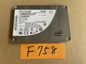 送料無料 INTEL SSDSA2BW120G3H 120GB 2.5インチ SATA SSD120GB 使用時間5522H★F758