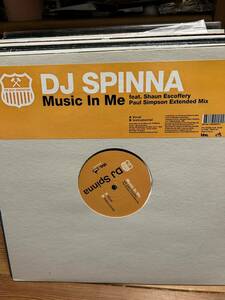 DJ SPINNA-music in me 12インチ