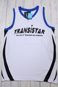 ホワイトＸＸＬ　【新品】☆トランジスタ：消臭機能　速乾　タンクトップ　ハンドボール/TRANSISTAR/ノースリーブＴシャツ