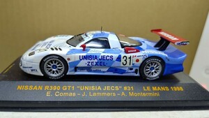 スケール 1/43 NISSAN R390 GT-1 ！ LE MANS 1998年 ！ 世界の名レーシングカーシリーズ！ Ixo