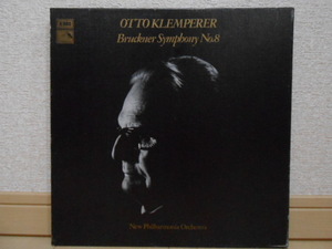英HMV SLS-872 クレンペラー ブルックナー 交響曲第8番 オリジナル盤 2LP KLEMPERER
