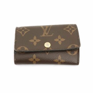 LOUIS VUITTON キーケース モノグラム ミュルティクレ6 CT4199 M62630 ブラウン ルイ・ヴィトン ロゴ6連