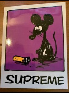 新品21ss supreme Mous sticker 正規品 