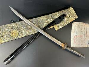 [A145]日本刀 刀 60.6cm 一作物 無銘 拵 刀剣 武具 真剣 