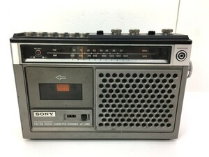 ●【同梱不可】【100】ジャンク品 SONY ソニー CF-1490 FM/AM RADIO CORDER ラジオカセットレコーダー