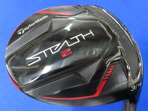 【中古】テーラーメイド 2023 STEALTH-II（ステルス 2）フェアウェイウッド 3W（15°）【SR】TENSEI RED TM-50　★ヘッドカバーあり