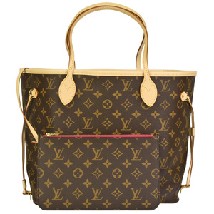 ルイヴィトン LOUIS VUITTON ネヴァーフル MM ポーチ付き トートバッグ モノグラム キャンバス M41178 ピヴォワンヌ ゴールド金具 RFID