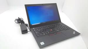 【動作良好】Lenovo ThinkPad X280 20KE-S77E00 12.5型 Core i3-8130U 2.2GHz メモリ8GB ストレージSSD256GB windows10 カメラ Wi-Fi