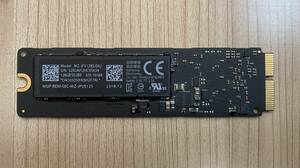 【動作品】apple純正SSD 128GB　MacBook Air A1465 A1466 2013～2017 / Pro A1502 A1398 2013～2015等専用　　Samsung製 MZ-JPV128S/0A2