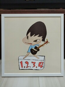 【模写】奈良美智 Yoshitomo Nara 1, 2, 3, 4! It’s Everything! (Aomori Version) Acrylic on wood 40x40cm