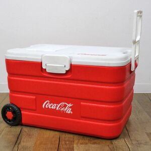 非売品 コカ・コーラ Coca Cola クーラーボックス ホイール キャスター タイヤ 付き 懸賞 キャンプ アウトドア cf03ot-rk26y05155