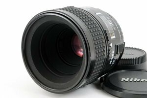【良品】Nikon AF MICRO NIKKOR 60mm F2.8 ニコン大口径マクロレンズ ポートレートに FXフォーマット フルサイズOK インボイス対応 #4262