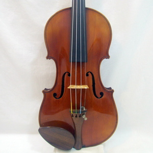 メンテ済 分数 1/2 ヨーロッパ モダンフレンチ バイオリン 裏板1枚 虎杢 モダンサウンド Circa 1910年 
