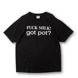 2000s FUCK MILK ? got pot ? T-Shirts 00年代 ファックミルク ガットポット Tシャツ