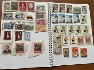 コレクター出品 外国切手 コロンビア 世界 昭和 ヴィンテージ 大量 記念切手 南米