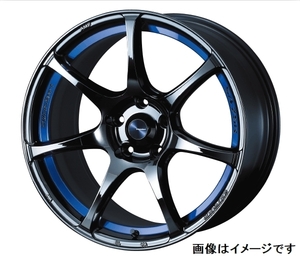 【個人宅発送可能】Weds Sport SA-75R ウェッズ スポーツ 18×8.5J +35 5穴 Rim Edge 4.47mm PCD114.3 M BLCII ホイール 1本 (74047)