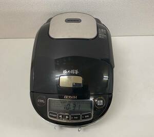 【A170】中古品　ZOJIRUSHI　象印　圧力IH炊飯炊飯ジャー　NP-SF10E5　BZプライムブラック　1.0L　5.5合　2018年製　動作確認済