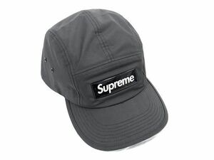 1円 ■美品■ Supreme シュプリーム ポリエステル100% ベースボールキャップ 帽子 レディース メンズ ダークグレー系 AX4369