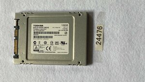 SSD128GB SATA 2.5 インチ SSD128GB 7MM TOSHIBA SSD 128GB THNSNJ128GCST 中古 使用時間12513時間