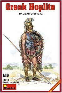 ミニアート 1/16 ギリシャ戦士 紀元前4世紀 プラモデル MA16013