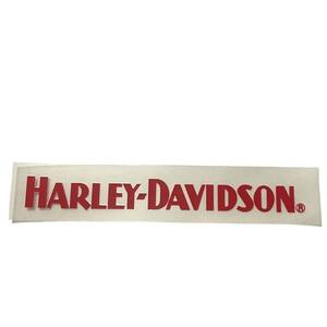 限定1 送料無料 当時物 ビンテージ Harley-Davidson タンクステッカー ハーレーダビッドソン デカール シール 防水 転写 赤