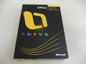 ☆Office 2008 for Mac Business Edition アップグレード☆ No.B-036