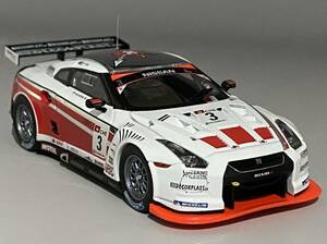 Ebbro Racing 1/43 Nissan GT-R GT1 Swiss Racing Team #3 ◆ 2010 GT1 World Championship ◆ エブロレーシング 44355