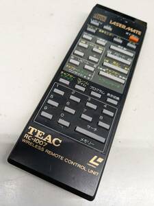 【FNB-23-6】TEAC オーディオリモコン RC-1007　動確済