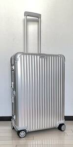 【廃盤稀少・新品未使用】RIMOWA TOPAS リモワ トパーズ シルバー 4輪 82L 932.70【超レア 入手困難品】