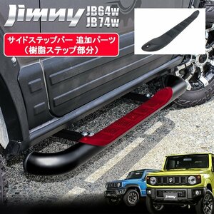 新型 ジムニー JB64W シエラ JB74W サイドステップランニングボード用 樹脂ステップガード