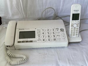 M814D棟　Panasonic　パナソニック　パーソナルファクス電話機＆子機1台付　KX-PD303DL