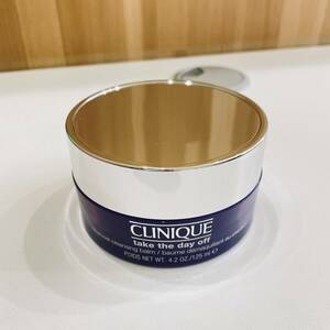 CLINIQUE/クリニーク テイクザデイオフクレンジングバーム　チャコール 125ml 未使用品 ◆　8631