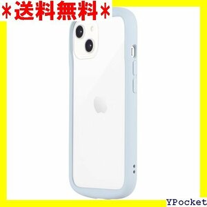ベストセラー 限定ブランド ビアッジ iPhone14 耐衝撃ハイブ Clea ライトブルー LN-MIM22PLCLBL 10