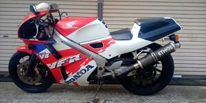 ☆ 旧車 平成4年 ホンダ VFR400 NC30 不動 レストアベース レーサーレプリカ 書類あり ETHOSマフラー ☆