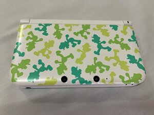 ジャンク/通電確認済/ニンテンドー3DSLL本体/ルイージ柄