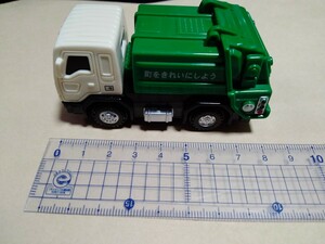 清掃車　プラスチック製　ミニカー　