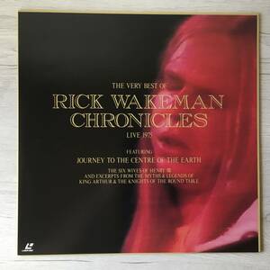RICK WAKEMAN THE VERY BEST OF RICK WAKEMAN CHRONICLES レーザーディスク