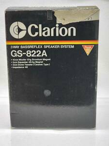 R51222　未使用　City Connection クラリオン シティコネクション　GS-822A　3way　置き型　スピーカー　ペア　街道レーサー　旧車