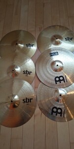 SABIAN セイビアン MEINL マイネル ドラム クラッシュシンバル 16インチ ジャンク 割れ 汚れ まとめ