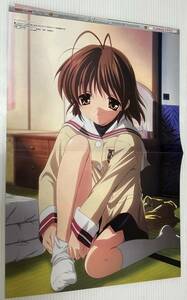 ★ 超レア 非売品 CLANNAD クラナド ef - a tale of memories. ポスター 29.5cm X 44cm 両面 ポスター Megami メガミ マガジン 2007年 付録