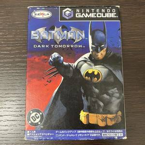 【5049】NINTENDO GAME CUBE バットマン ダークトゥモロー BATMAN DARK TOMORROW ニンテンドーゲームキューブ 動作未確認品
