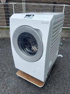 パナソニック ドラム式洗濯乾燥機 LXシリーズ マットホワイト NA-LX129CL-W [洗濯12.0kg/乾燥6.0kg/左開き] 2023年製造 美品