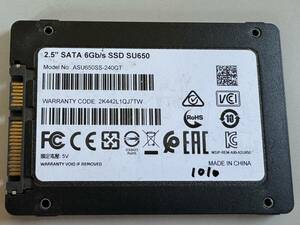 ADATA SSD 240GB【動作確認済み】1010