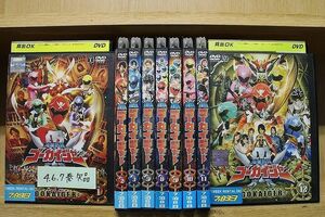 DVD 海賊戦隊ゴーカイジャー 1〜12巻(4、6、7巻欠品) 計9本set ※ケース無し発送 レンタル落ち ZQ1024