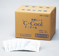 ℃・Cool　ド・クール　1箱　100袋　600枚　冷却　湿布　シート
