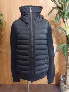 13247-04★MONCLER/モンクレール ジャケット ブラック XXLサイズ★